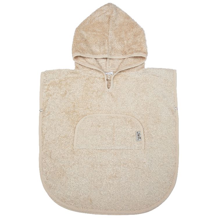 Poncho Timboo Bamboo, badcape | Timboo frosted almond