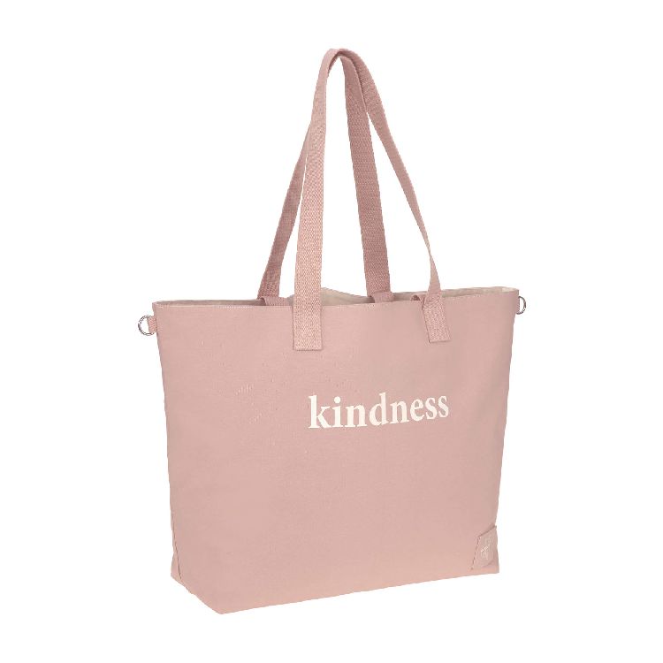 Verzorgingstas Laessig Cotton Statement Shopper, draagtas met luiermat