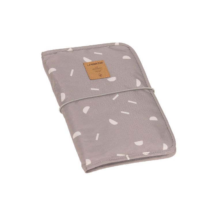 Luieretui Laessig Changing Pouch | Blocks taupe