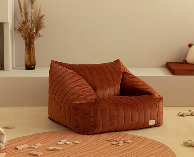 Zitzak Nobodinoz Chelsea Beanbag | Eco-Velvet