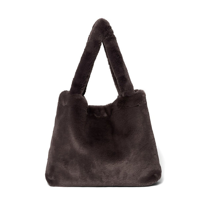 VERZORGINGSTAS Studio Noos Mom bag Faux Fur, mom bag zonder luiermat