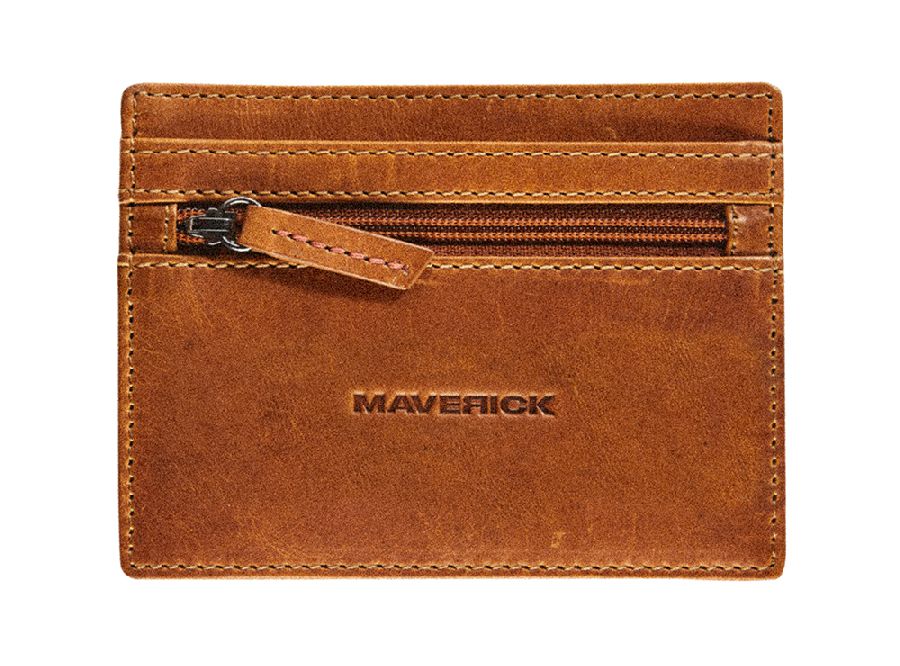 Geldbeugel MAVERICK Leather Shirt Pocket Wallet RFID | New Men