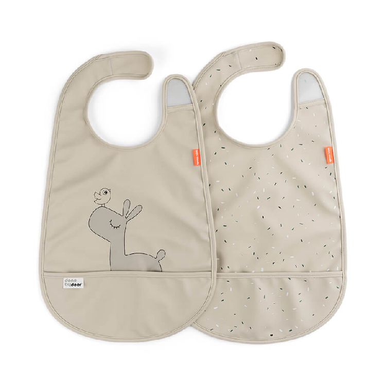 Slabbetje Done by Deer Lalee | Bib W/Velcro 2-Pack