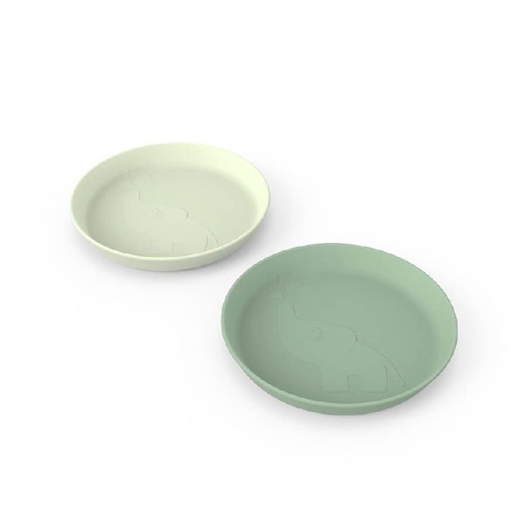 Bord Done by Deer Elphee, plat bord | Kiddish Plate 2-pack