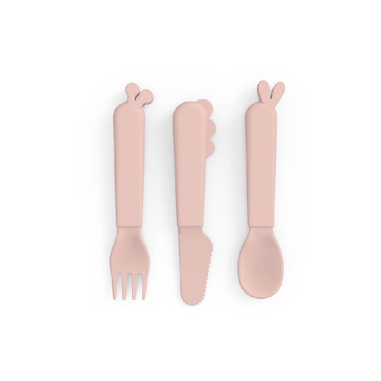 Bestek Done by Deer Deer Friends, lepel/vork/mes | Kiddish Cutlery Set