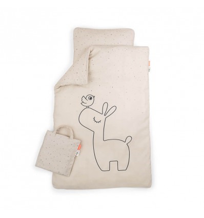 Donsovertrek Done by Deer, geschikt voor babybed 60x120/babybed 70x140 | Bedlinen Lalee