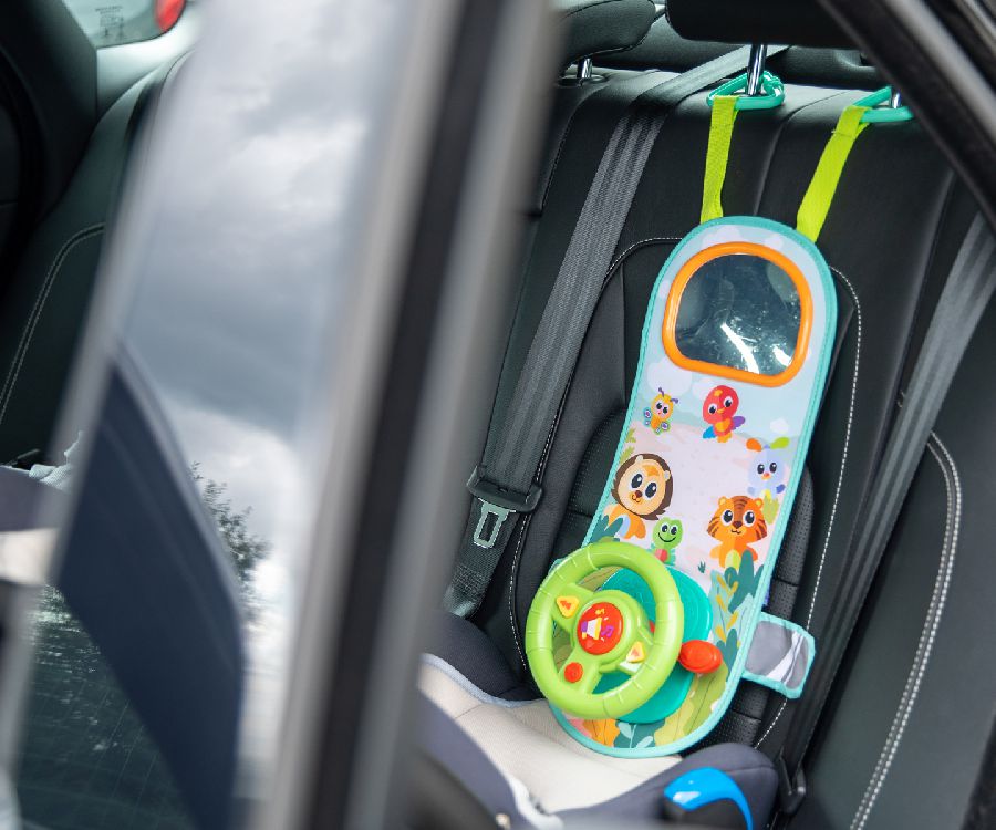 Speelgoed voor in de wagen BoJungle B-Car Steering Wheel