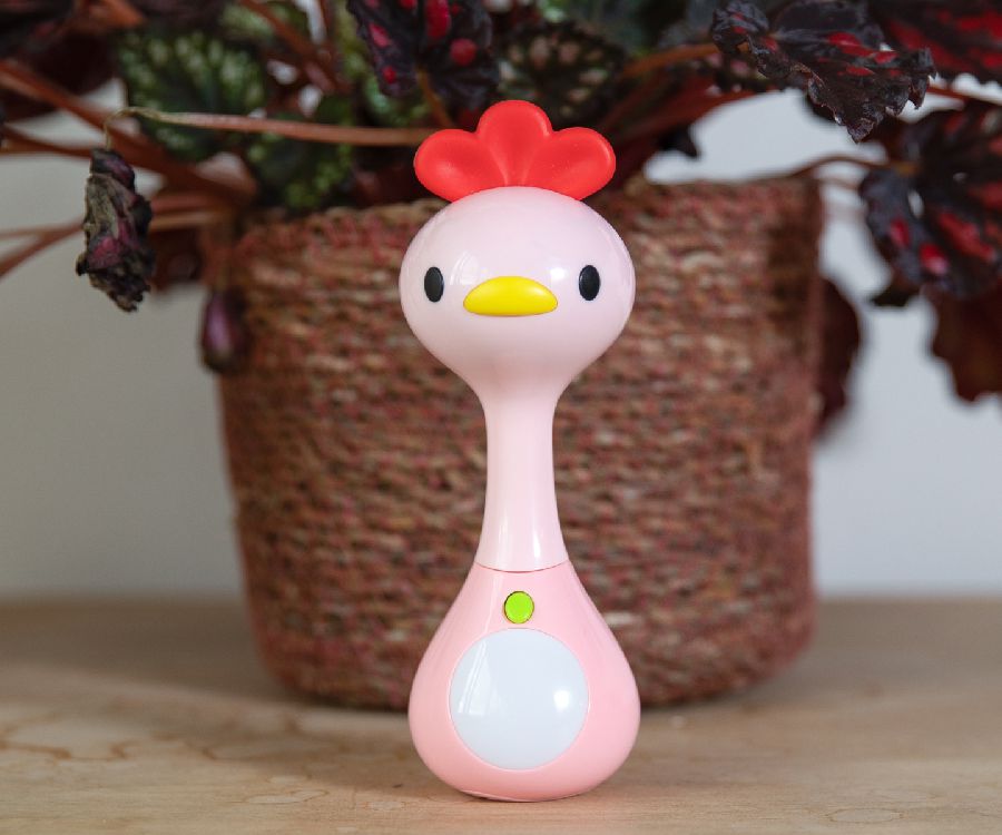 Rammelaar BoJungle B-Light & Music Rattle Chicken