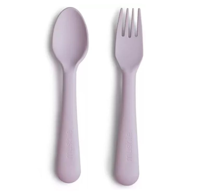 Bestek Mushie Fork & Spoon, lepel/vork