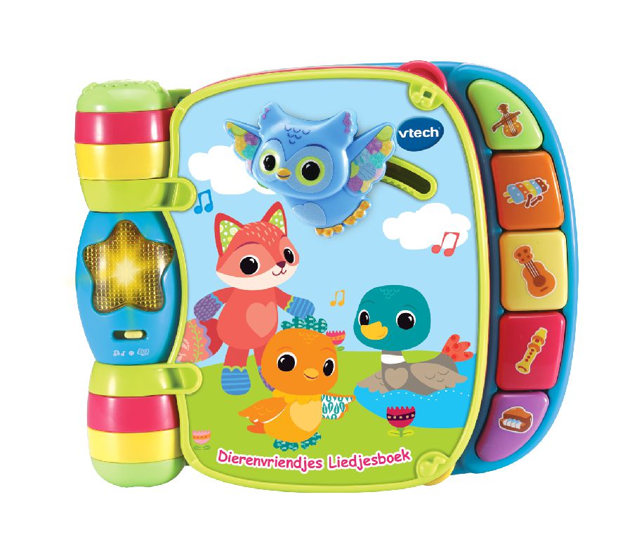 Boek Vtech Liedjesboek, interactief boek | Dierenvriendjes