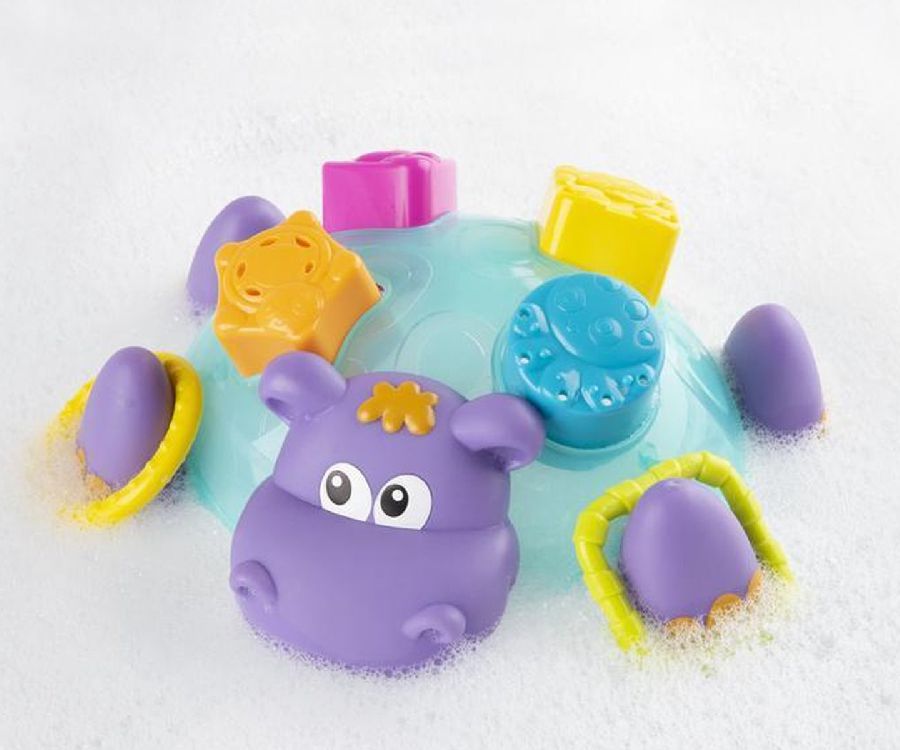 pastel Van toepassing zijn Kijker Badspeelgoed PLAYGRO Float Along Hippo Shape Sorter | Bath Toys | Paradisio
