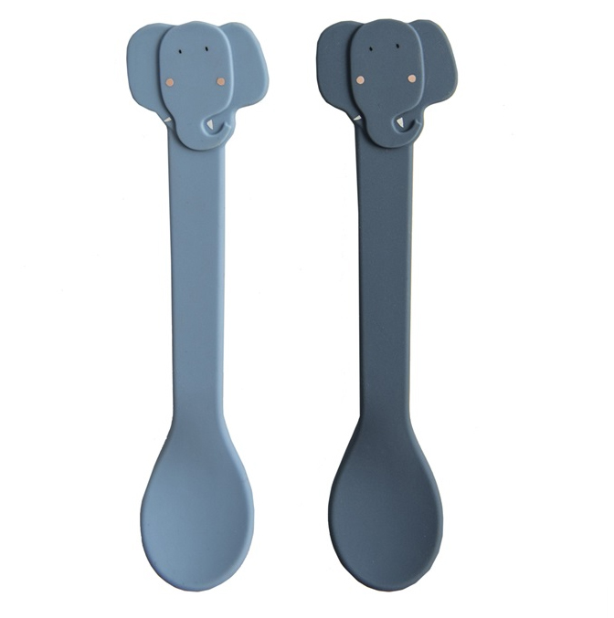 Bestek Trixie Spoon 2-pack, lepel | Mrs. Elephant Mealtime