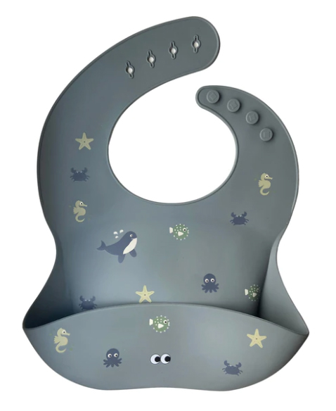 Slabbetje Noui Noui Silicone Bib | Wild Ocean