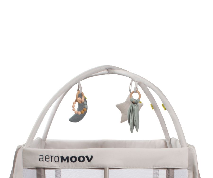 Speelboog Playbow wit/ecru, white sand inclusief: 4 speeltjes