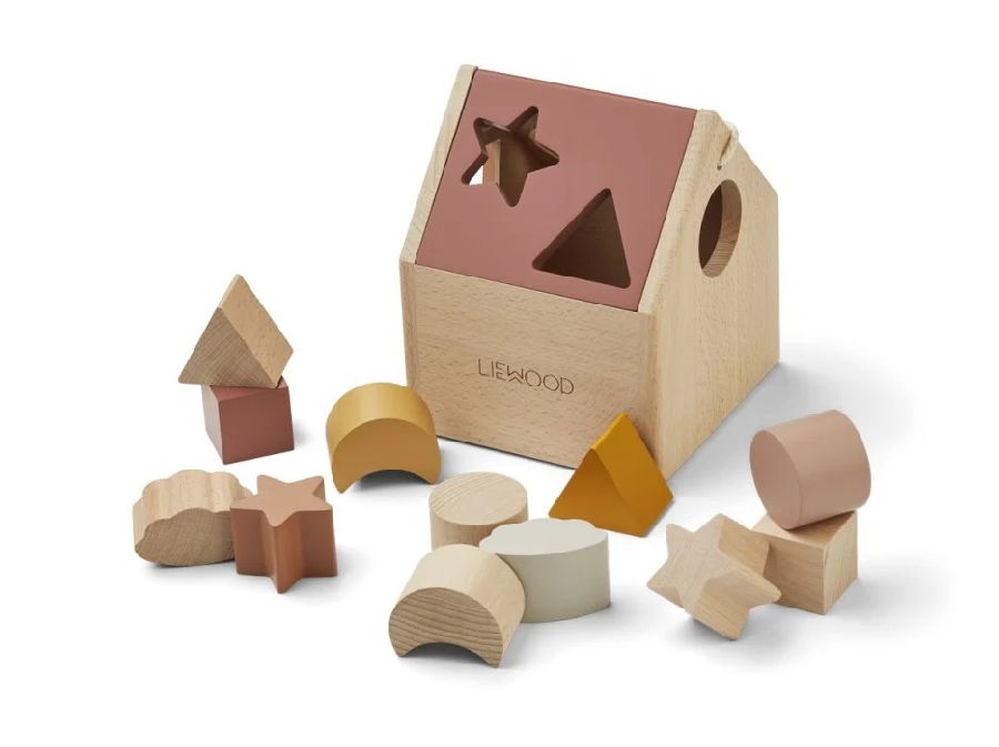 Sorteervormen Liewood Ludwig Puzzle House