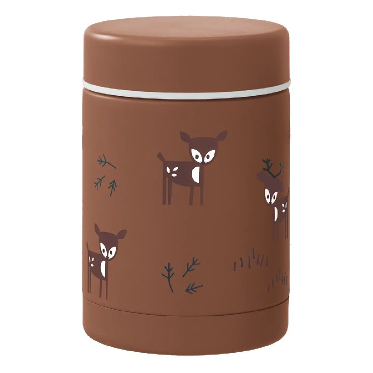 Thermos pot / food jar FRESK Food Jar | Deer amber brown