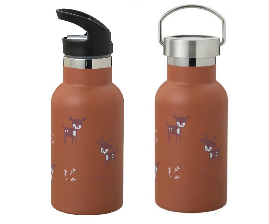 Drinkfles/thermosfles FRESK Thermosbottle | Deer amber brown