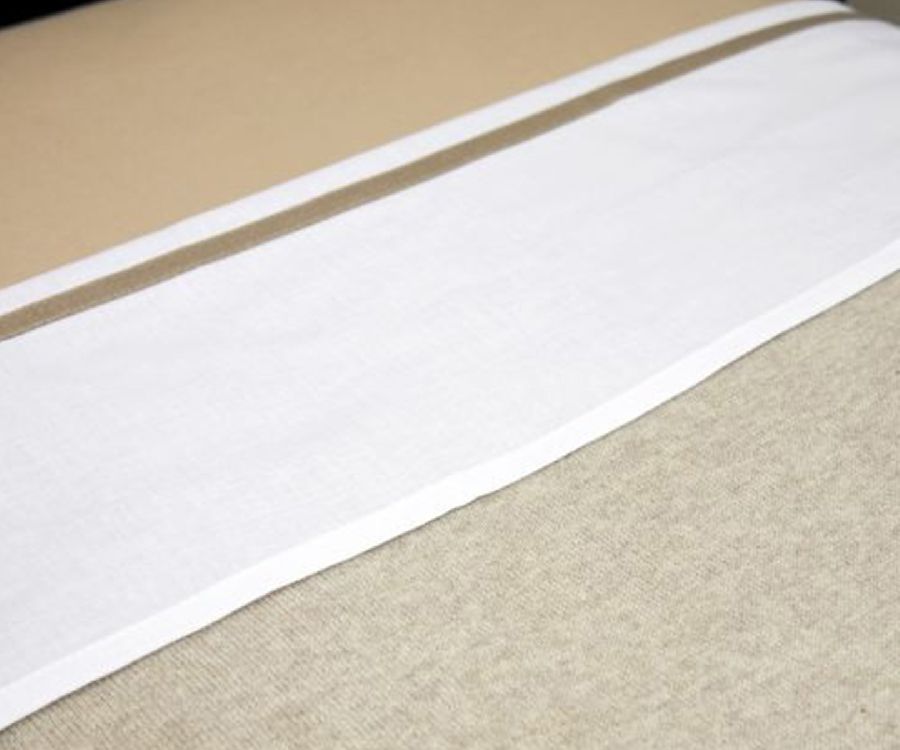 Deken Meyco Baby, geschikt voor babybed 60x120/babybed 70x140 | Knit Basic sand mélange