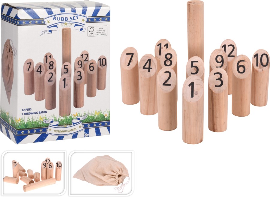 Speelset Outdoor Games Kubb Set