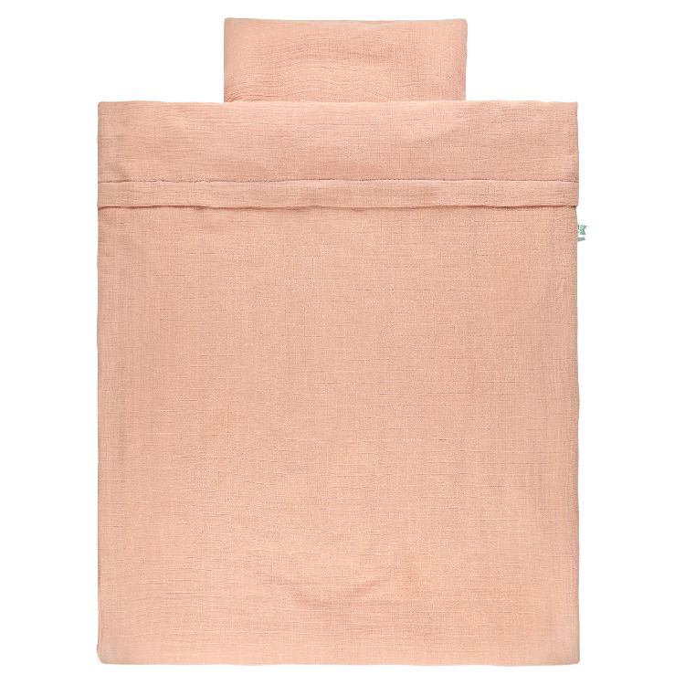 Donsovertrek Trixie, geschikt voor babybed 60x120/babybed 70x140 | Bliss coral