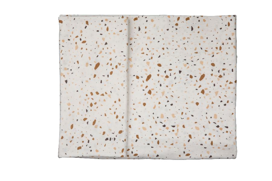 Donsovertrek Pericles, geschikt voor babybed 60x120/babybed 70x140 | Sprinkles taupe