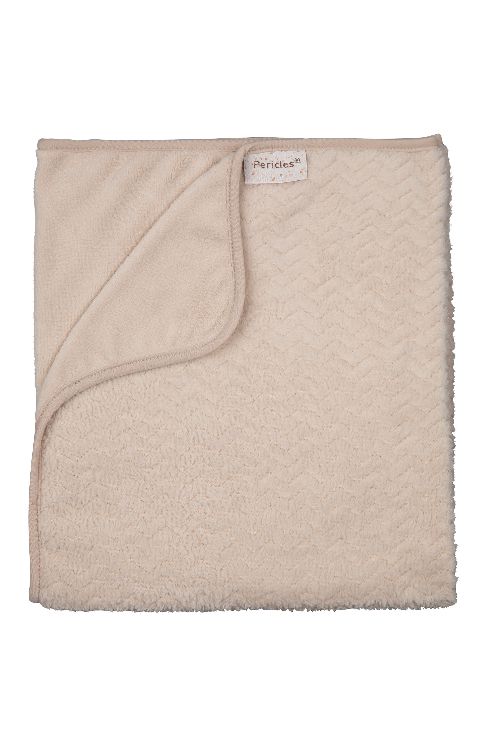 Deken Pericles, geschikt voor babybed 60x120/babybed 70x140 | Teddy macchiato