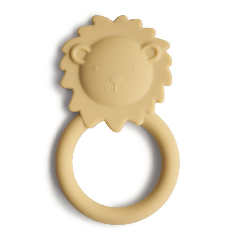 Bijtring Mushie Teether lion