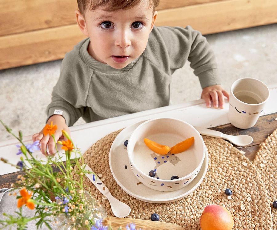 Eetset Laessig Dish Set | Little Mateys royal blue