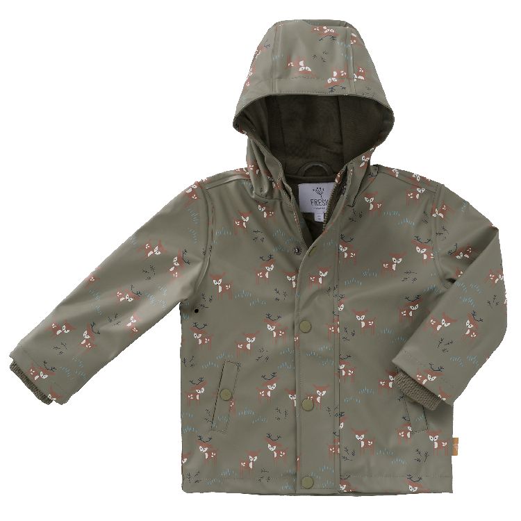 Jas FRESK Raincoat | Deer olive