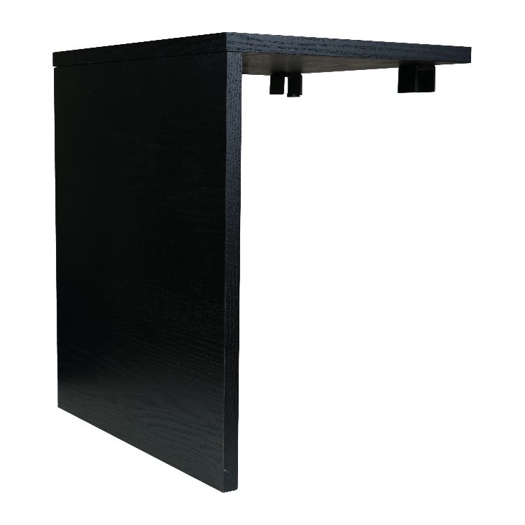 Bedtafel Tafeltje, Hai No Ki Black Ash 90x200, black ash voor Hai No Ki Black Ash eenpersoonsbed Quax Kamer bedtafel