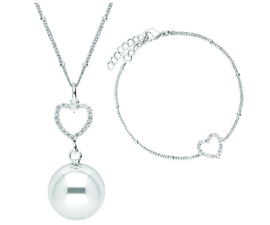 Zwangerschapsbelletje Bola Pregnancy jewel set, ketting/belletje | Bola Set