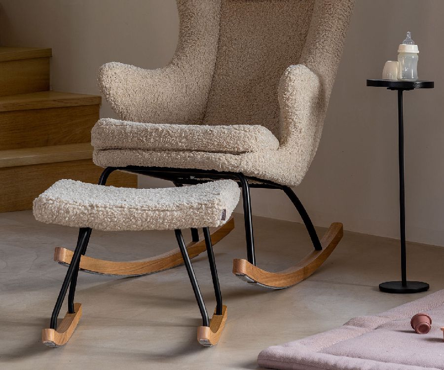 Voetenbank Quax Hocker, geschikt voor Chair De Luxe Quax | Rocking Adult