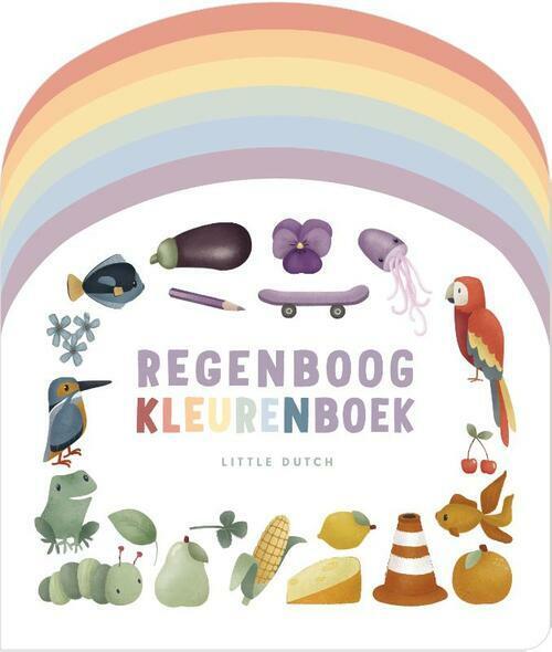 Prentenboek & -kaarten Mercis Publishing Regenbook Kleurenboek | prentenboek