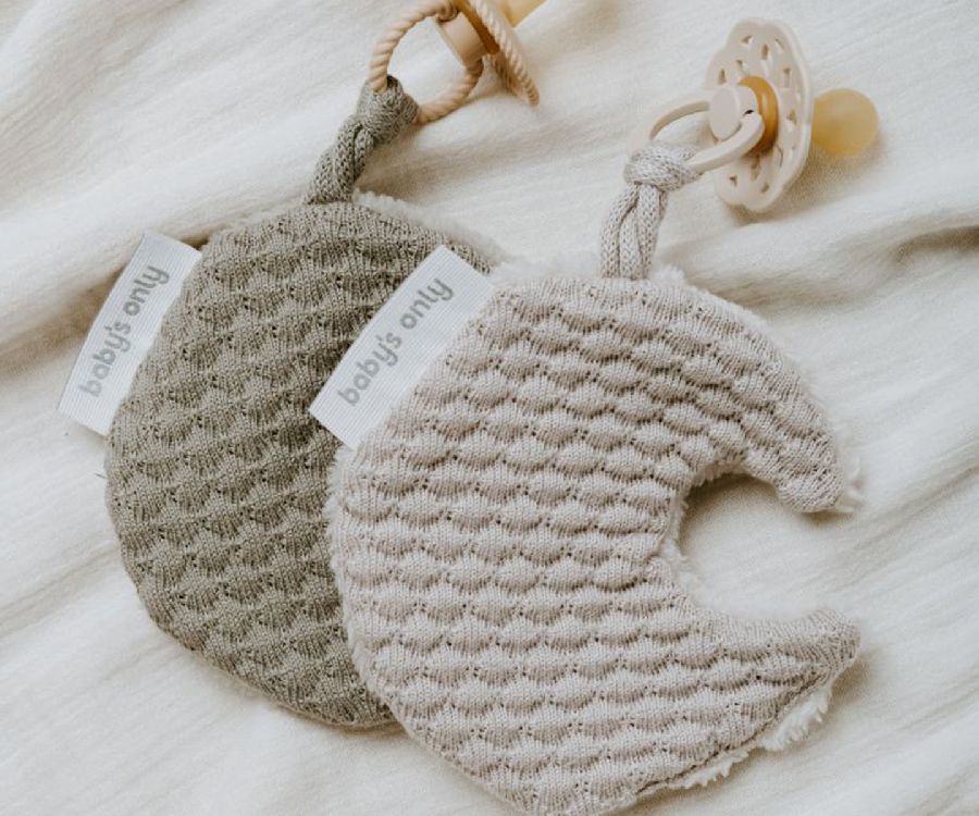 Fopspeendoekje Baby's Only Speendoekje | Sky warm linen