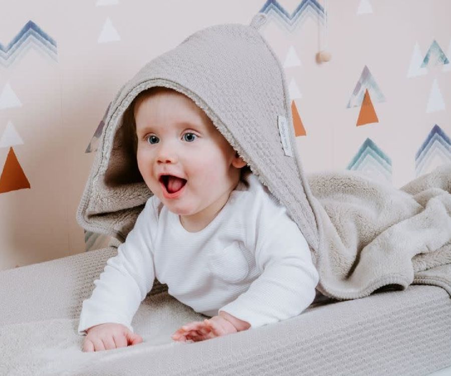 Wikkeldeken Baby's Only | Sky urban taupe