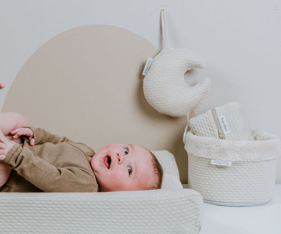 Knuffel Baby's Only Muziekdoos, muziektrekker | Sky warm linen