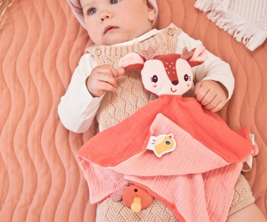 Knuffel Lilliputiens, knuffeldoek / doudou | Stella