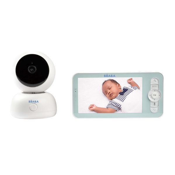 Babyfoon Beaba Zen Premium V2, babyfoon met dual gebruik (beeldbabyfoon + smartphone/tablet)