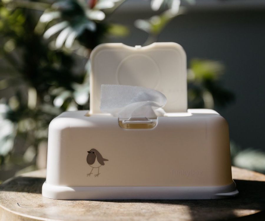 Box voor doekjes Funkybox Love Bird