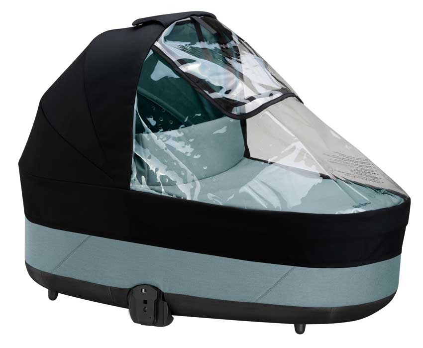 Regenscherm/windscherm Cybex Rain Cover, geschikt voor draagmand Cybex Cot S Lux 2.0 | Gold