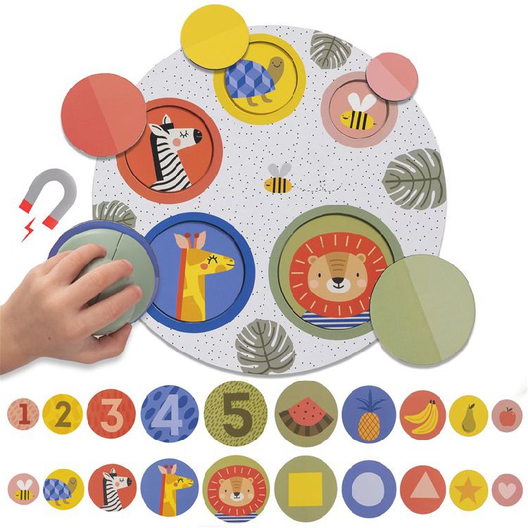 Puzzel Taf Toys Magnetische Peek-a-Boo Puzzel