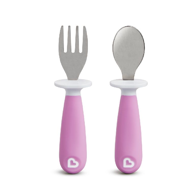 Bestek Munchkin Raise Fork en Spoon, lepel/vork