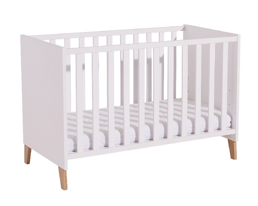 Bed Transland, Vito Mira White, Vito Mira White 60x120, babybed