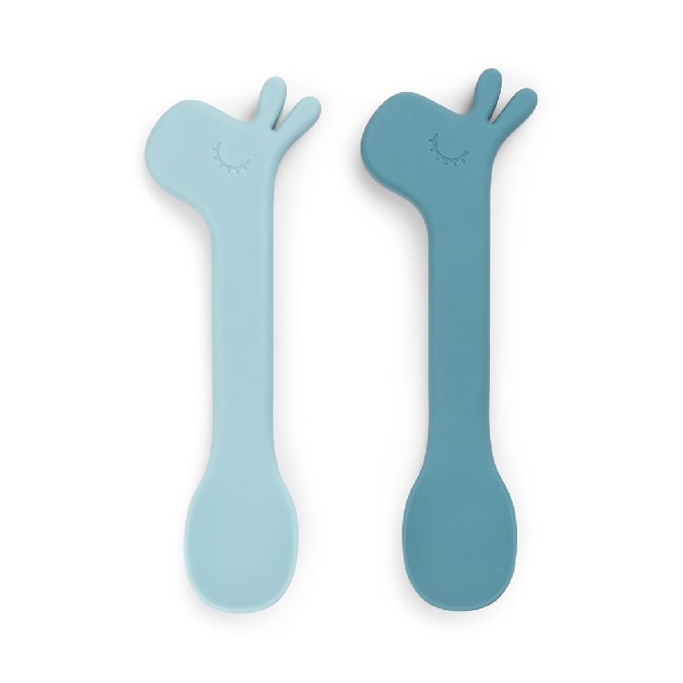 Bestek Done by Deer Lalee, lepel | Silicone Spoon 2-pack