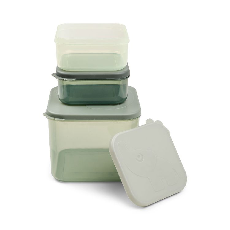 Bewaarpotje Done by Deer Elphee, 3 stuk(s) | Food Storage Container Set L