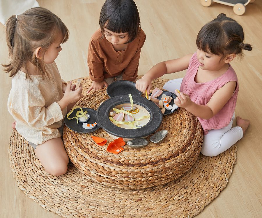 Keuken/huishoudgerei Plan Toys BBQ Playset