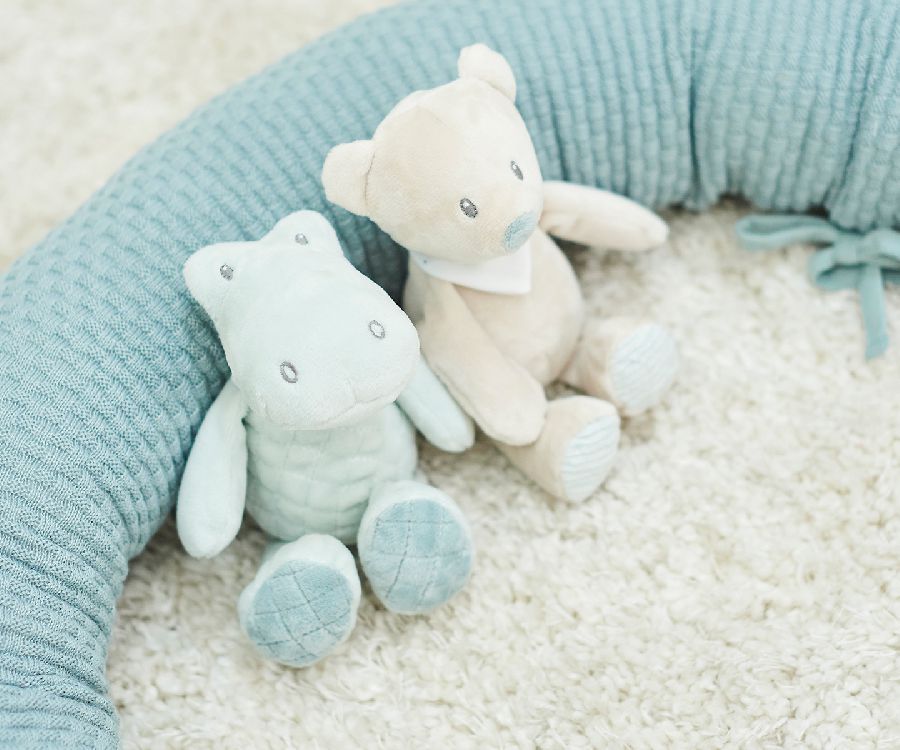 Knuffel Nattou Mini cuddly rattle Jules the bear, pluche knuffel | Romeo, Jules & Sally