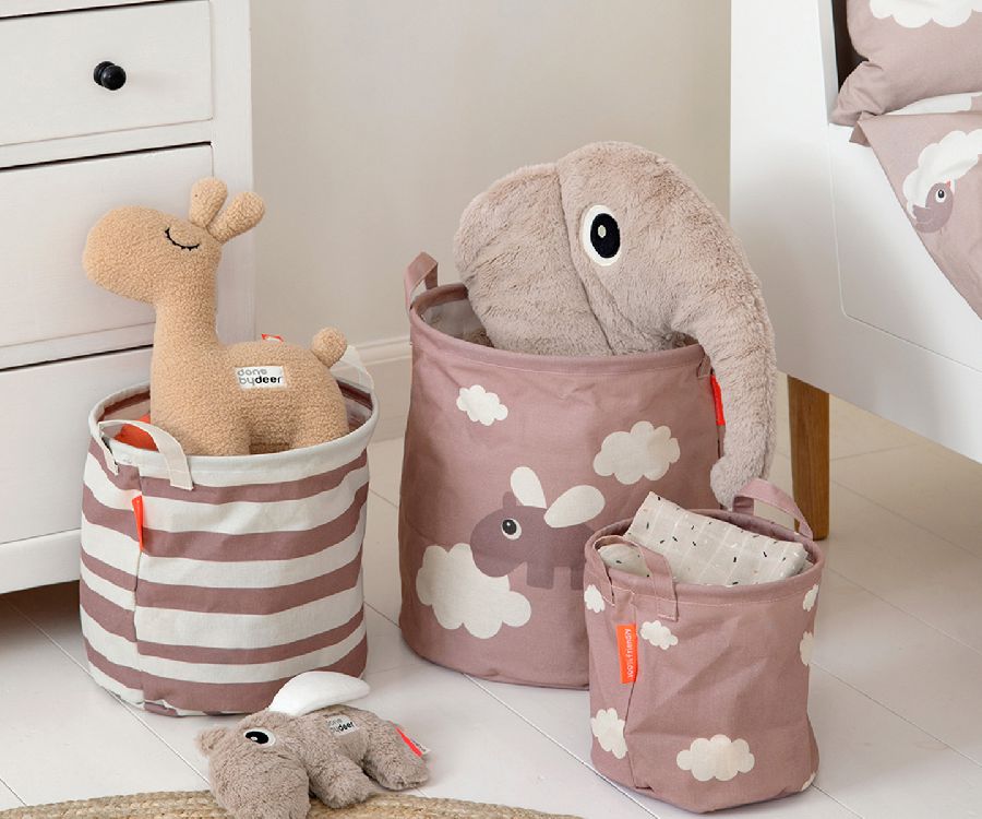 Mand Done by Deer Happy Clouds | Storage Basket Set