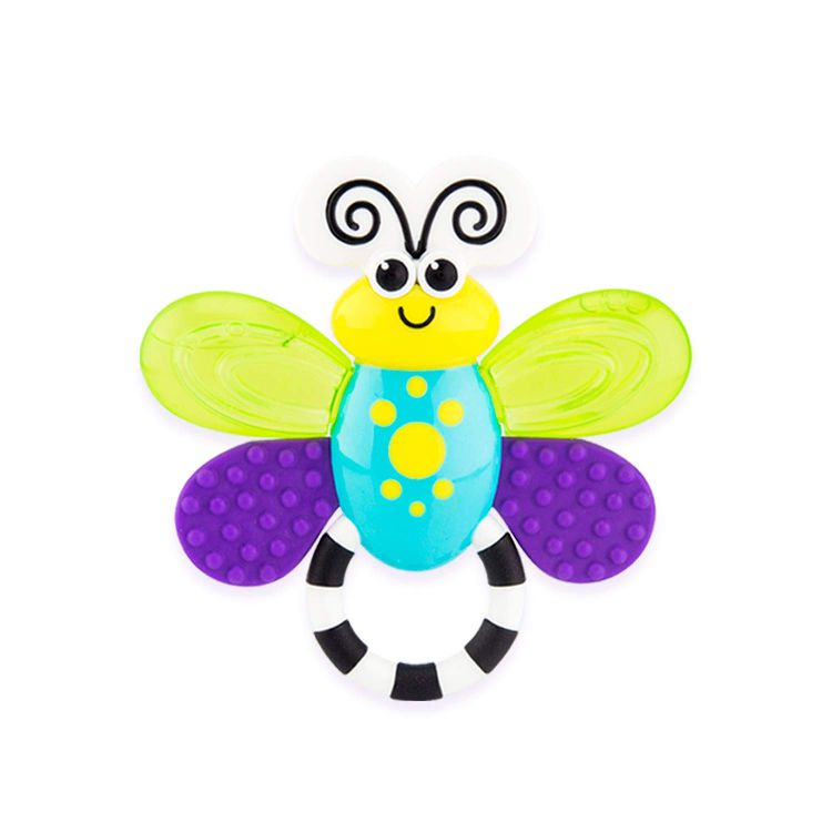 Bijtring/ijsbijtring Sassy Flutterby teether | Sensory Toys