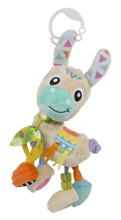 Speelgoed voor de maxi-cosi PLAYGRO Sensory Friend Lupe Llama